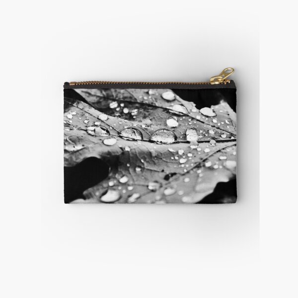 Item preview, Leaf after Rain Black and White designed and sold by Lydia Planalp.