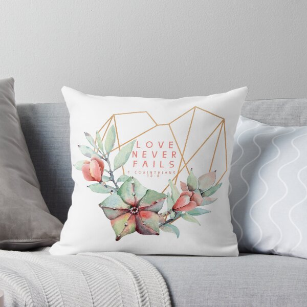 Item preview, Love Never Fails, Heart Cactus designed and sold by made4you.