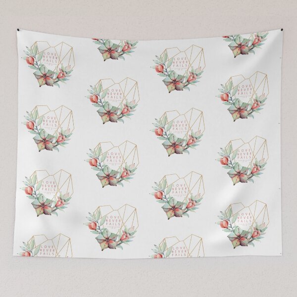 Item preview, Love Never Fails, Heart Cactus designed and sold by made4you.