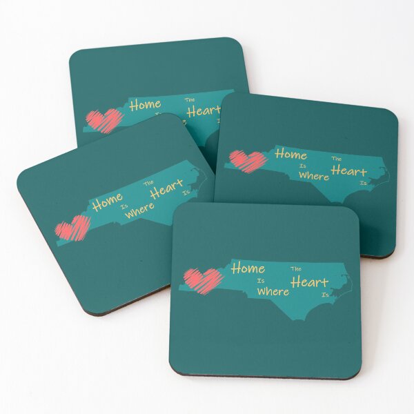 Item preview, Home is where the heart is, Western North Carolina designed and sold by Bug & Brush.