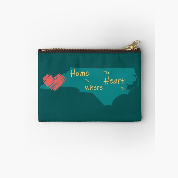 Item preview, Home is where the heart is, Western North Carolina designed and sold by Bug & Brush.
