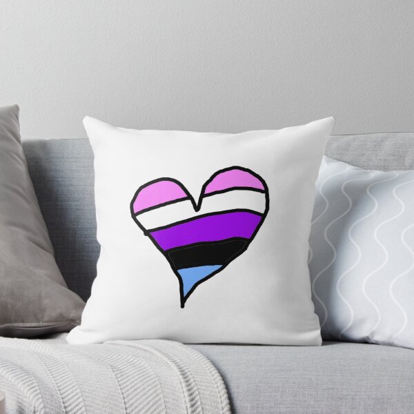 Item preview, Genderfluid Pride Heart designed and sold by mji-.