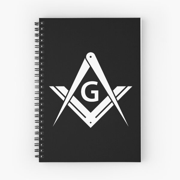 Item preview, Freemason Square & Compass White Modern Masonic designed and sold by MasterMasonMade.