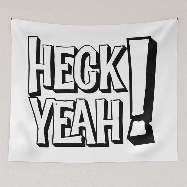 Item preview, Heck Yeah!  designed and sold by PincGeneral.