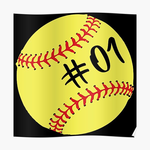 Baseball Jersey Number #10 Ten No 10 Game Play Fun Ball