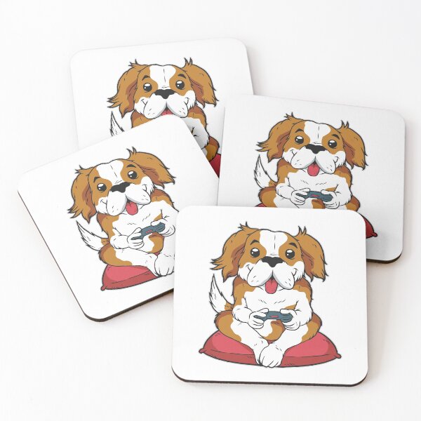 Item preview, Puppy Dog Video Gamer designed and sold by Cute and Funny Animal Art Designs.