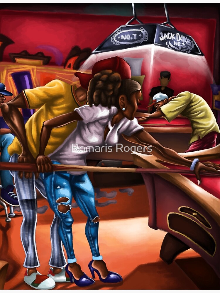 "Corner Pocket Love" Art Print for Sale by Romaris92 Redbubble