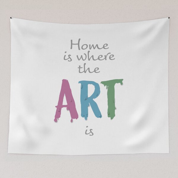 Item preview, Home is where the art is designed and sold by LiciaMarie.