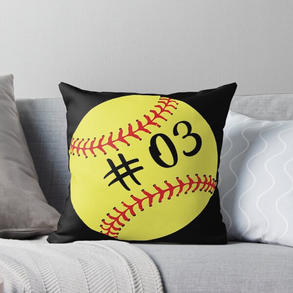 Item preview, Softball Player Back No Number 03 #03 Ball Sport Jersey Gift designed and sold by theshirtinator.