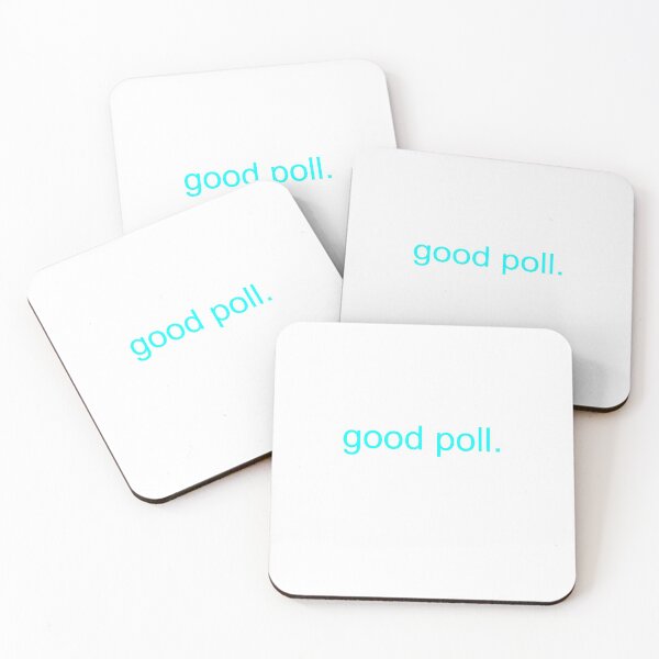 Item preview, Good Poll Blue designed and sold by art-by-harmonie.