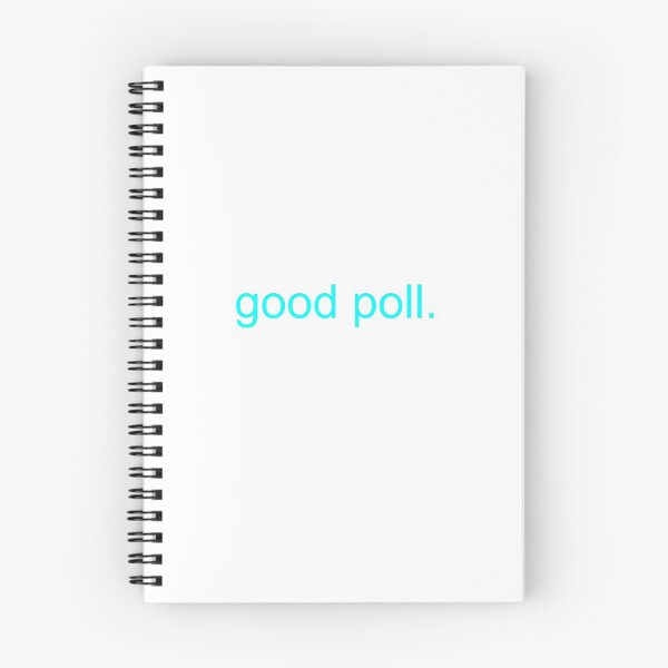 Item preview, Good Poll Blue designed and sold by art-by-harmonie.