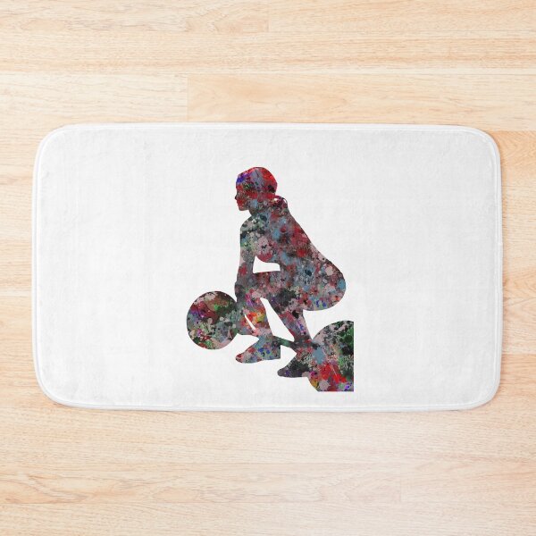 Item preview, Female weightlifter, deadlift pick, woman weightlifter, weightlifting designed and sold by Rosaliartbook.