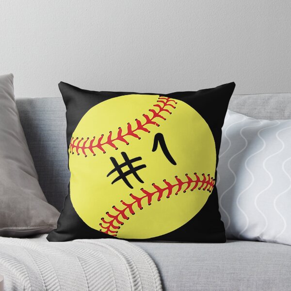 Item preview, Softball Player Back No Number 1 #1 Ball Sport Jersey Gift designed and sold by theshirtinator.