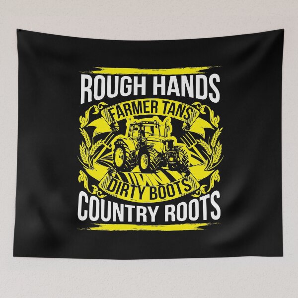 Item preview, Farmer Gifts Clothing - Rough Hands Farmer Tans Dirty Boots Country Roots designed and sold by NomYen ..