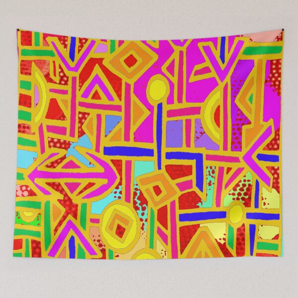Item preview, African Kuba Cloth on Drugs designed and sold by ESPRIT MYSTIQUE.