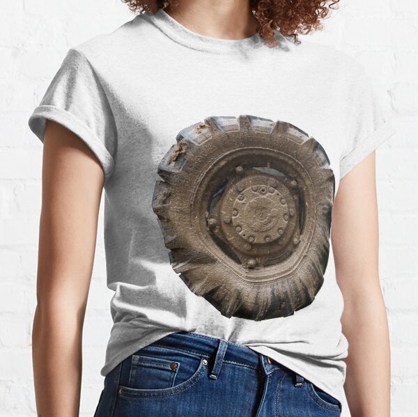 Got Bogged Mud Tyer by South Australian artist Avril Thomas Classic T-Shirt