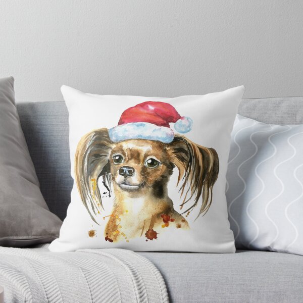 Item preview, CHRISTMAS RUSSKIY TOY DOG HAND-DRAWN WATERCOLOR designed and sold by ReignGFX.