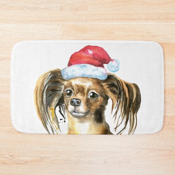 Item preview, CHRISTMAS RUSSKIY TOY DOG HAND-DRAWN WATERCOLOR designed and sold by ReignGFX.
