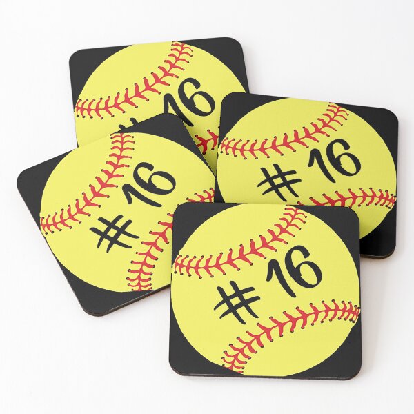 Item preview, Softball Player Back No Number 16 #16 Ball Sport Jersey Gift designed and sold by theshirtinator.