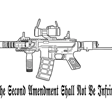 Artwork thumbnail, Shall Not Be Infringed - AR by Ripoff-Randy