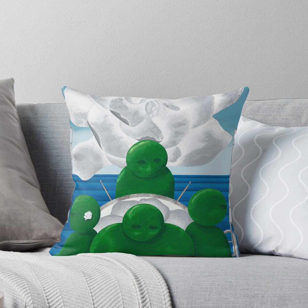 Item preview, Throw Pillow designed and sold by eldonward.