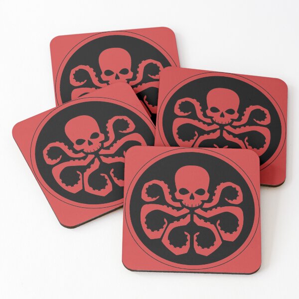 Item preview, HYDRA Emblem (Black) designed and sold by AvengedCrow.