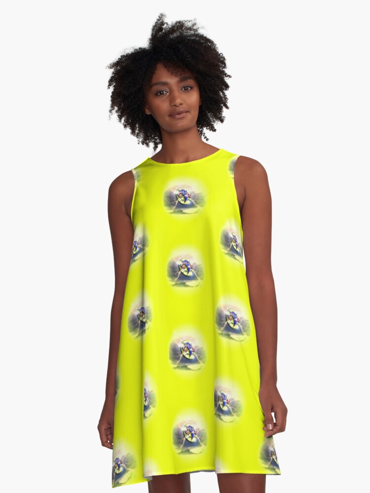 Vestido acampanado «Club America» de Chuco79 | Redbubble