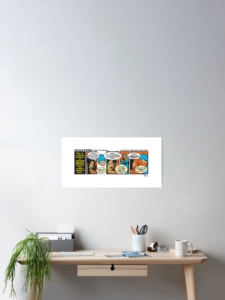 Thumbnail 2 of 3, Poster, Over The Toppings designed and sold by Captain RibMan.