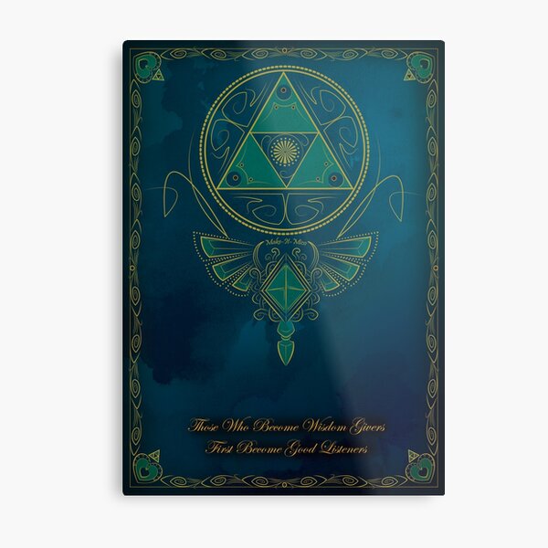 ~Blue Wisdom~ Metal Print