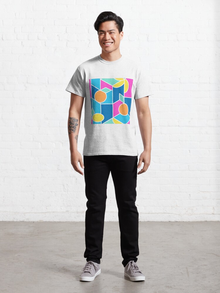 Alternate view of Color-Blocking Fruits Classic T-Shirt