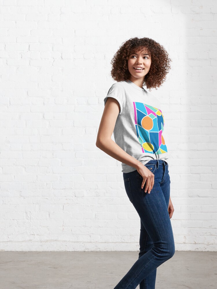Alternate view of Color-Blocking Fruits Classic T-Shirt