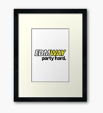 EDMWAY (special edition) Framed Print