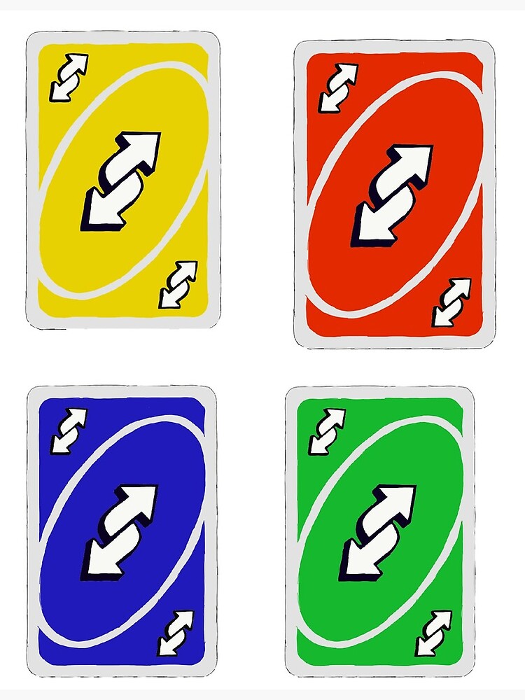 Uno Reverse Cards 