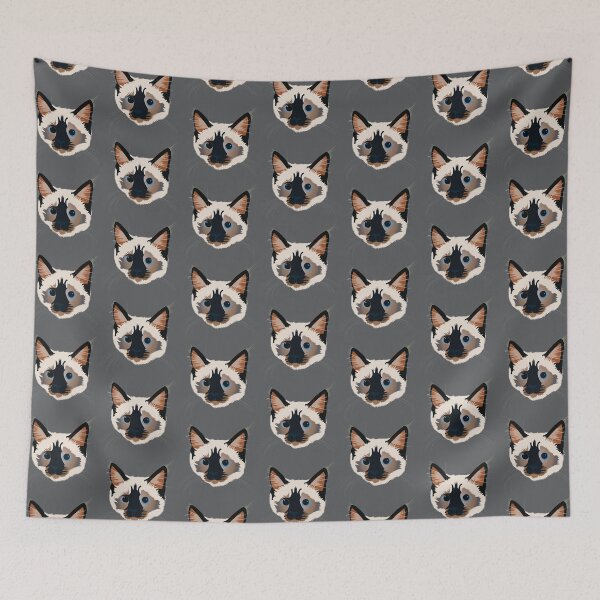 Item preview, Siamese Cat designed and sold by KCPetPortraits.