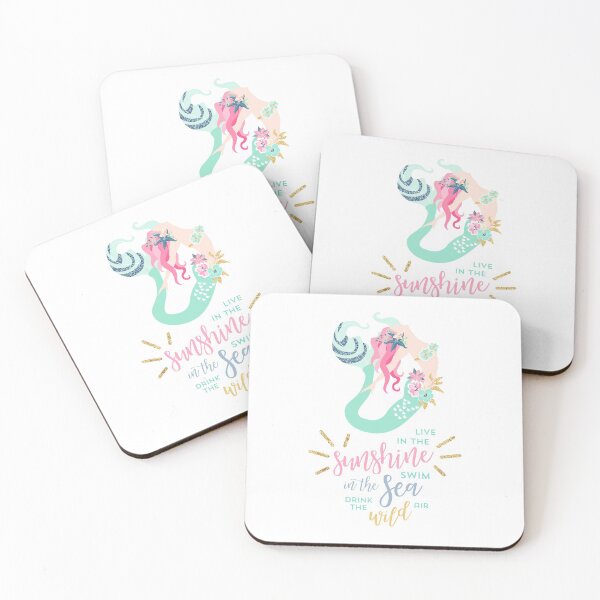 Item preview, Live in the Sunshine Mermaid designed and sold by tiffne.