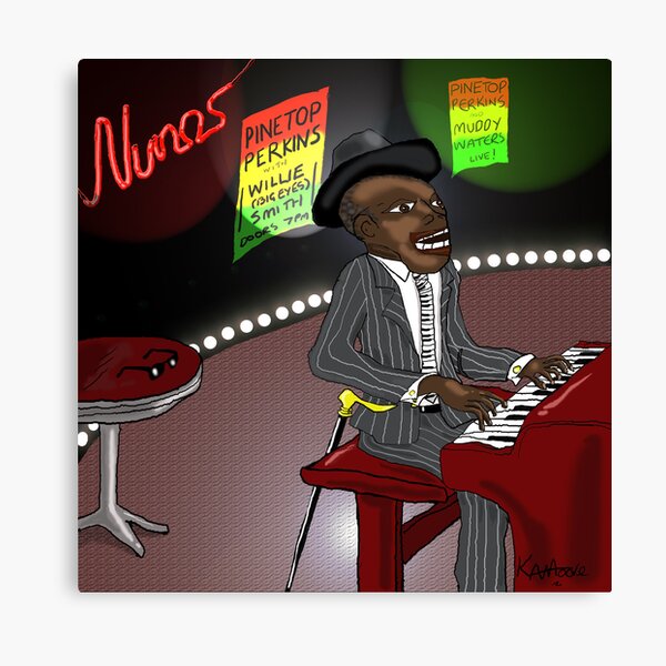 Pinetop Perkins Canvas Print