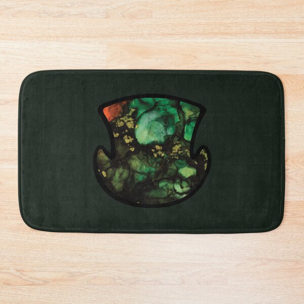 Item preview, Abstract Deep Forest Hat Graphic designed and sold by rathershiny.