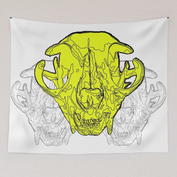 Item preview, Yellow cat designed and sold by CarrionsMacabre.
