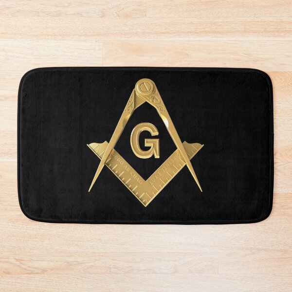 Item preview, Freemason Square & Compass Gold Masonic designed and sold by MasterMasonMade.