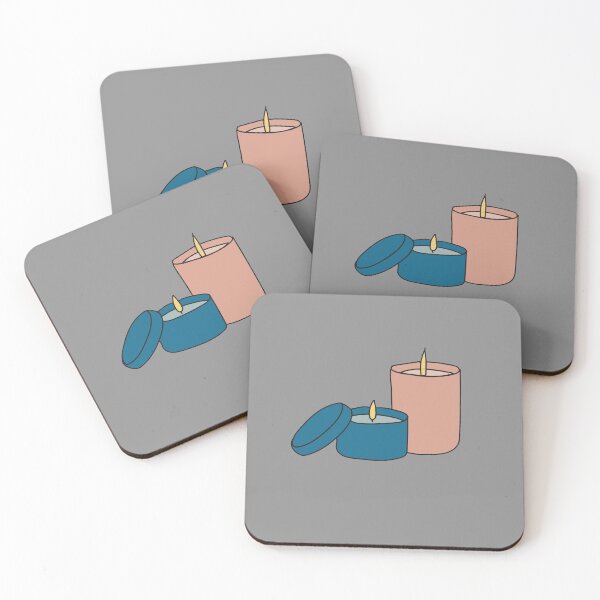 Item preview, Minimalist Blue and Pink Candles designed and sold by M-lee400.