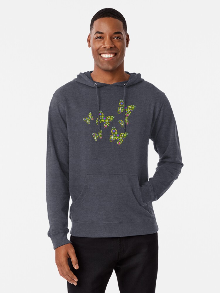 flowered hoodie