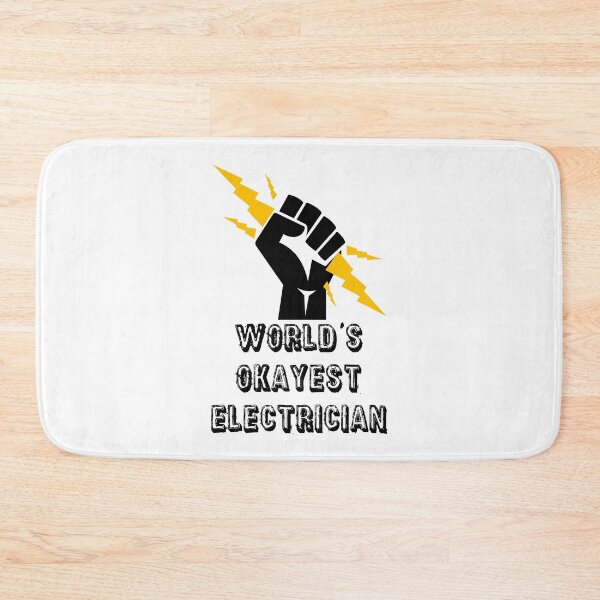 Item preview, World's Okayest Electrician - Electrician Sticker designed and sold by StickersStore.