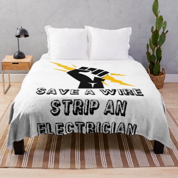 Item preview, Save A Wire Strip An Electrician - Electrician Sticker designed and sold by StickersStore.