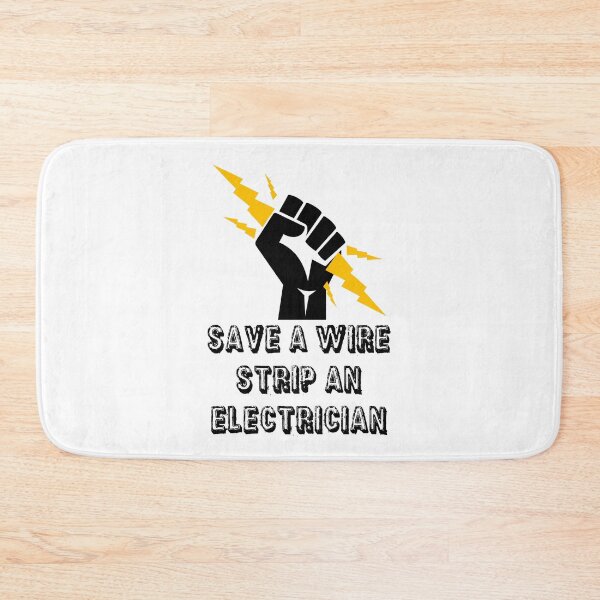 Item preview, Save A Wire Strip An Electrician - Electrician Sticker designed and sold by StickersStore.