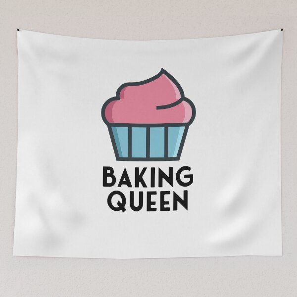 Item preview, Pegatina Baking Queen - Hornear designed and sold by StickersStore.