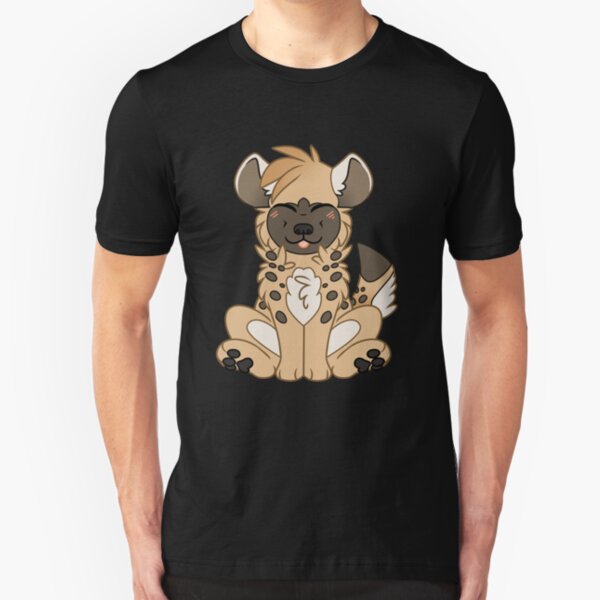 Cute Chibi Hyena Slim Fit T-Shirt