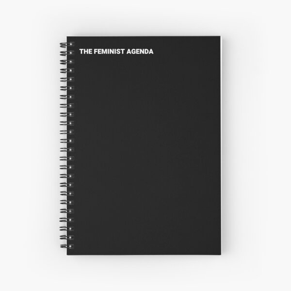 The Feminist Agenda Spiral Notebook