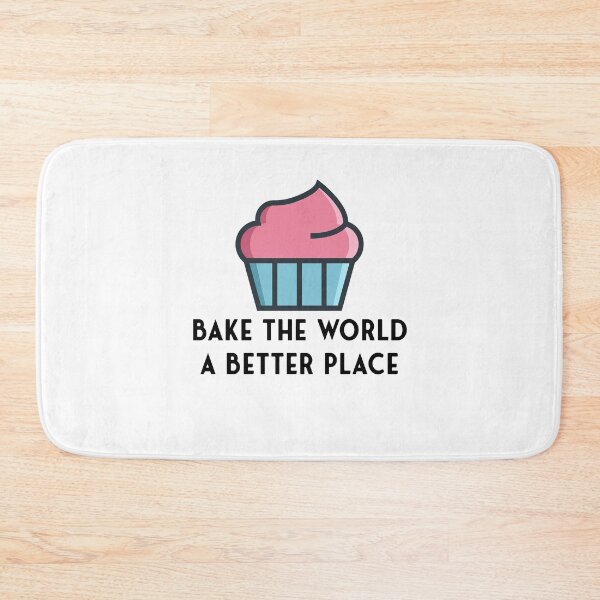 Item preview, Bake The World A Better Place - Baking Sticker designed and sold by StickersStore.