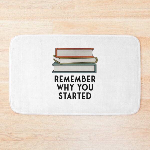 Item preview, Remember Why You Started - Teaching Sticker designed and sold by StickersStore.