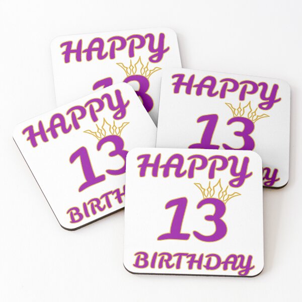 Item preview, Happy 13th Birthday I am the Queen, I am thirteen, Officially a teen, 13 years old designed and sold by marosharaf.